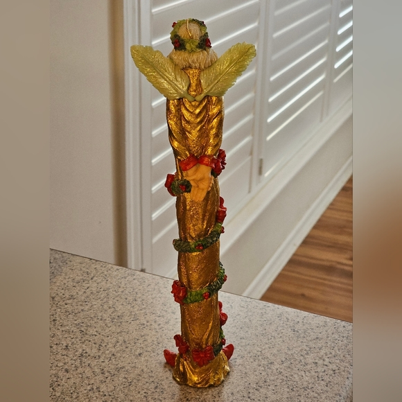 Ganz Resin Pencil Santa 12" - Picture 7 of 13